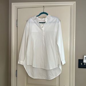 Anthropologie White Tunic NWT